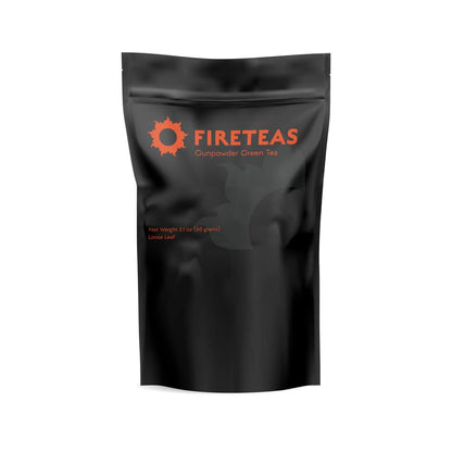 FIRE TEAS Gunpowder Tea Loose Leaf - Loose Leaf Tea -