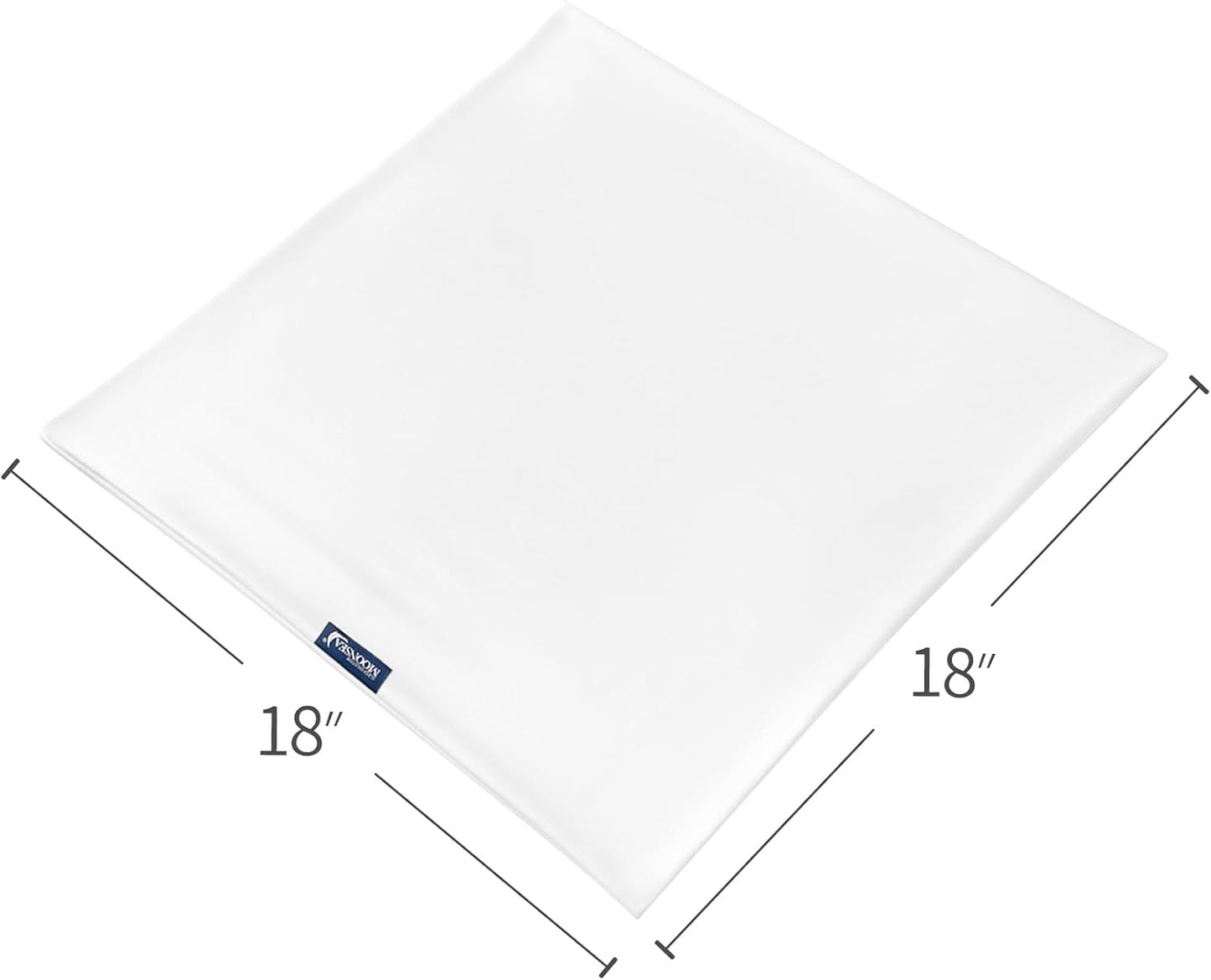 Waterproof Pillow Case Protector with Zipper 4 Pack Standard Size 20 x 26 inch White Pillow Protectors Feather Proof Pillow Covers Encasement Pillow Case