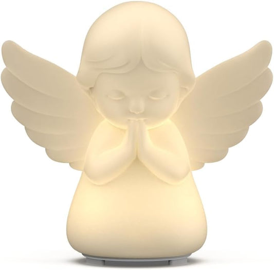 ZonLi Cute Silicone Night Light & Meditation Accessory for Calming & Mindfulness, Squishy White Noise Guided Breathing Buddy Lamp for Focus, Room Decor Gift