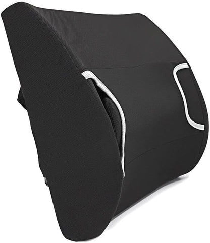 Vaunn Medical Seat Cushion, Lumbar Back Support Pillow for Office Chair with Removable Firm Insert