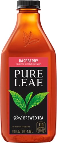 Pure Leaf Prepared Tea, Raspberry 64 fl oz Plastic Bottle