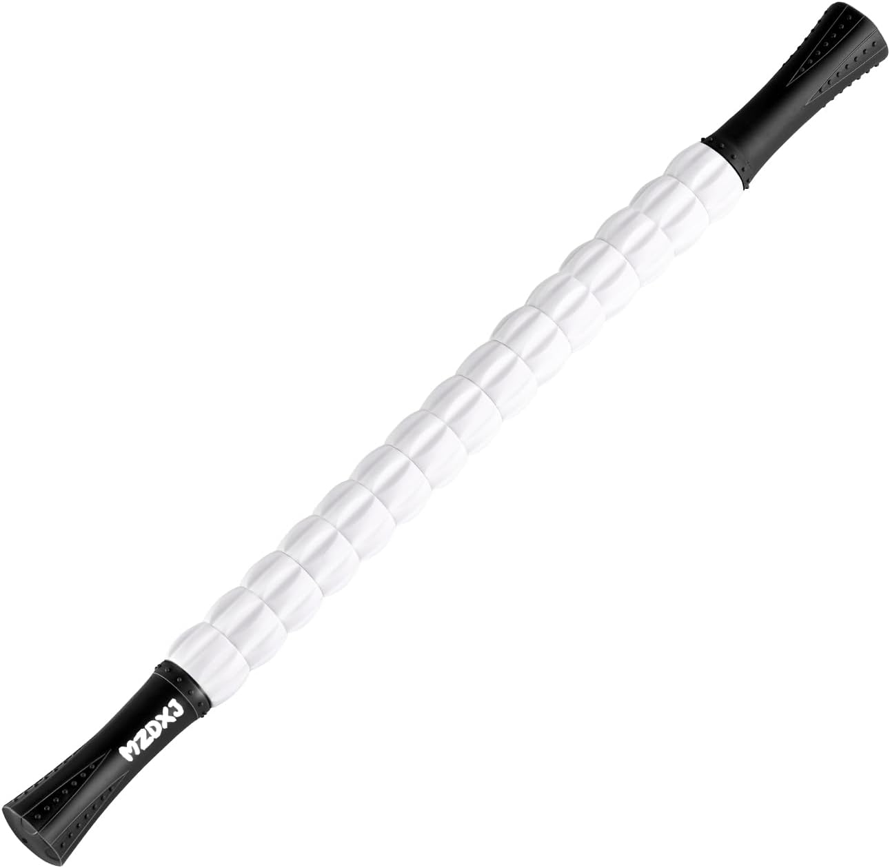 Muscle Roller Massage Roller Stick- Deep Tissue Fascia Blaster for Myofascial Pain Relief, Lymphatic Drainage & Body Sculpting, Handheld Physical Therapy & Recovery Tool (Pink black-18 inch)