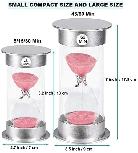 2 Minute Hourglass Sand Timer with Suction Cup,Unbreakable Sucker Sand Clock Timer 2 min,Plastic Mini Sand Watch,Rotatable Reloj De Arena for Kids Toothbrush(Blue)