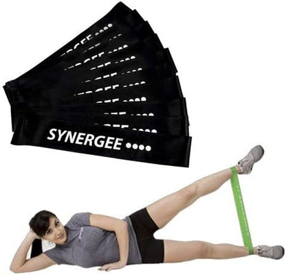 Synergee Mini Loop Bands – Resistance Bands for Home or Gym