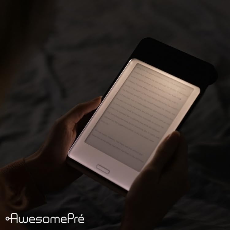 Book Light, LED Reading Light, USB Rechargeable, Warm & Cool Tone, Portable Cordless Lamp for Bedtime Reading (Warm LED)