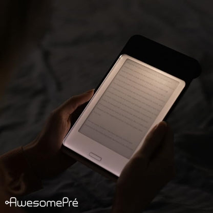 Book Light, LED Reading Light, USB Rechargeable, Warm & Cool Tone, Portable Cordless Lamp for Bedtime Reading (Warm LED)