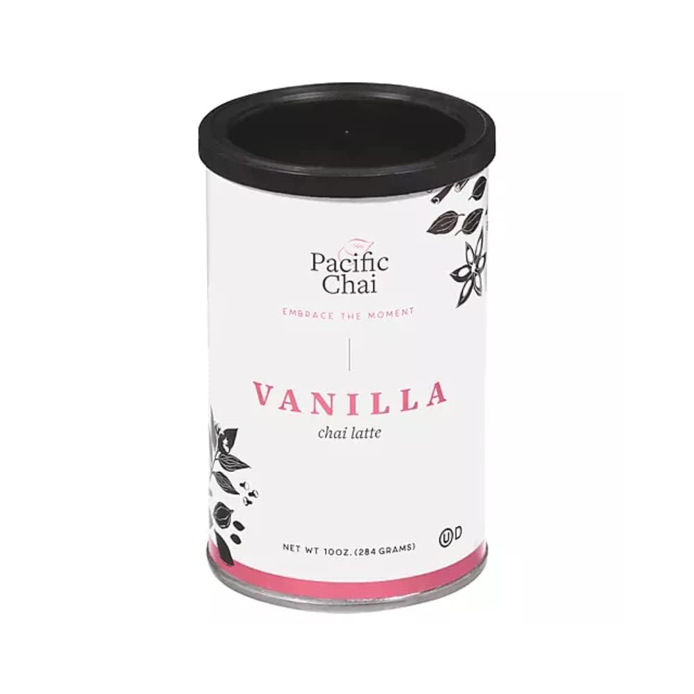 Pacific Chai Matcha Chai Latte Mix, Instant Matcha Tea Latte Drink Mix, Gluten Free, Kosher Certified Powder Beverage, Café Style Latte, 9 Oz (Pack of 1)