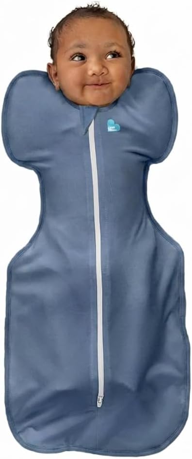 Love to Dream Swaddle UP, Baby Sleep Sack, Self-Soothing Swaddles for Newborns, Get Longer Sleep, Secure Fit Helps Calm Startle Reflex, New Born Essentials for Baby, 1.0 TOG, 13-19 lbs, Deep Olive
