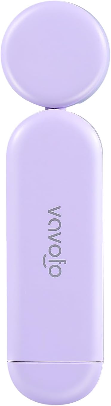 VAVOFO USB Rechargeable Book Light, Blue Light Blocking, Amber Clip-On Bookmark Shaped Reading Light, Eye Care 6 LEDs With 9 Lighting Modes for Bookworms (Grey)