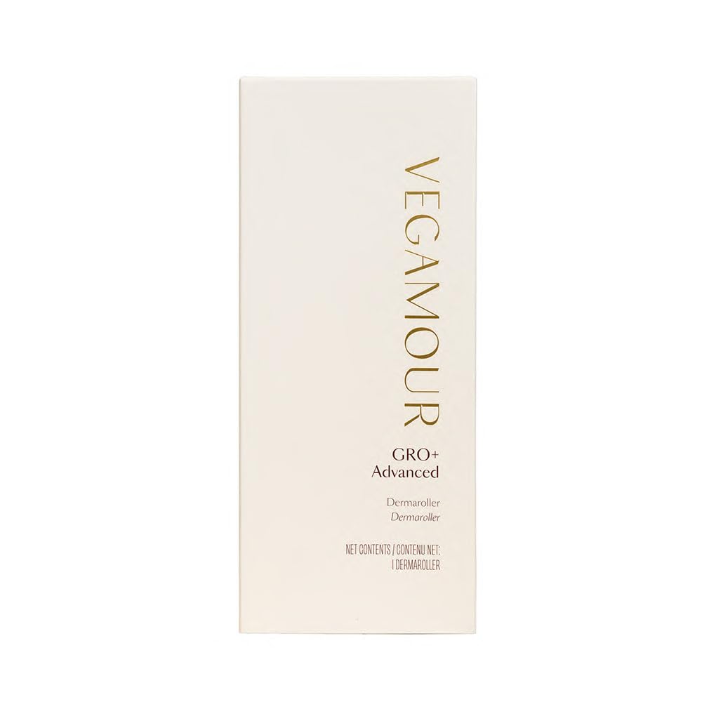 VEGAMOUR GRO+ Advanced Dermaroller for the Scalp, Gently Exfoliates to Help Promote Hair Density, Fuller Looking Hair with Continued Use