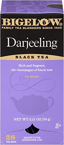 Bigelow Tea Black Tea 6 Flavor Variety Pack, Caffeinated Tea with Mint, Lemon, Constant Comment, English Teatime, Earl Grey, and Vanilla Chai, 20 Count Box (Pack of 6), 120 Total Tea Bags