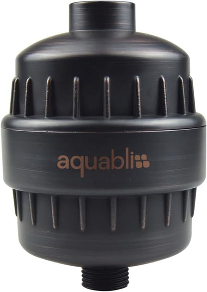 Aquabliss High Output Revitalizing Shower Filter - Reduces Dry Itchy Skin, Dandruff, Eczema, and Dramatically Improves The Condition of Your Skin, Hair and Nails - Chrome (SF100)