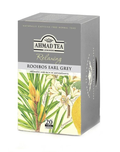 Ahmad Tea Herbal Tea, Camomile, Honey, & Lavender 'Sleep' Natural Benefits Teabags, 20 ct (Pack of 1) - Decaffeinated & Sugar-Free