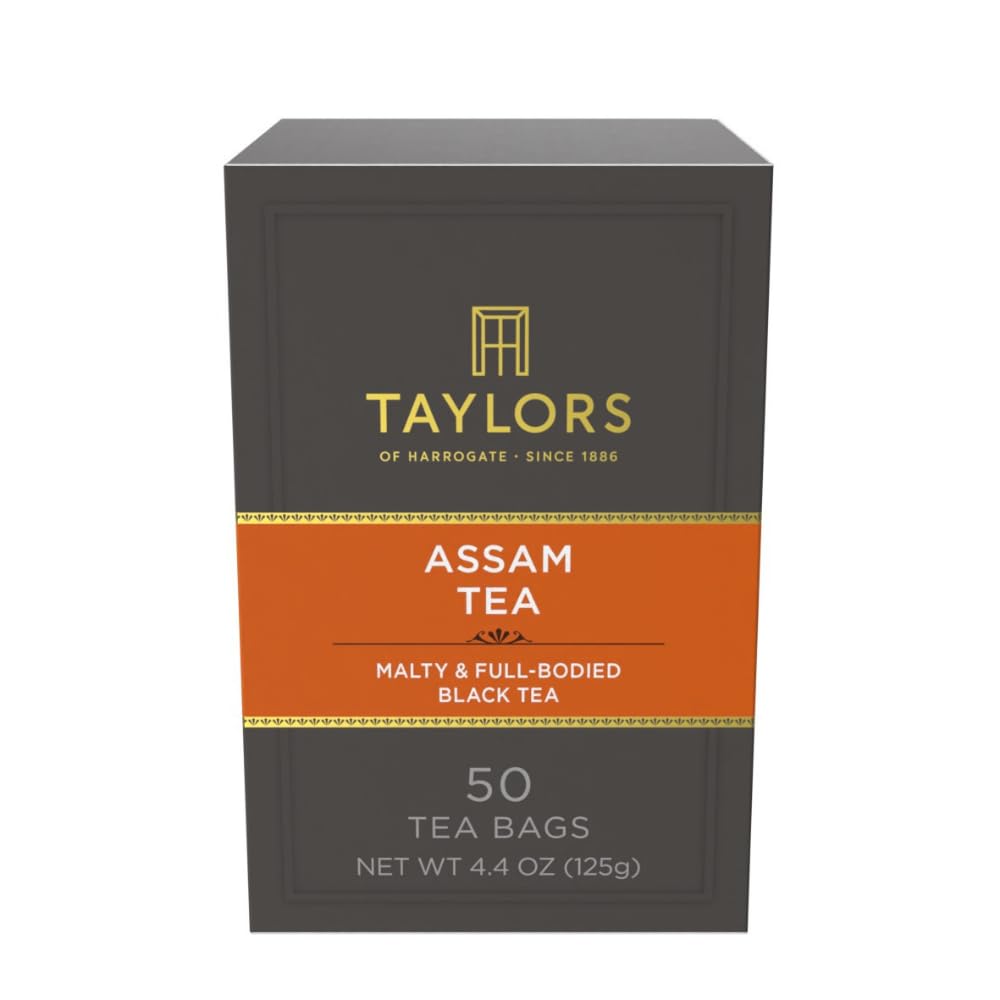 Taylors of Harrogate Assam Black Tea Bags, 50ct (Pack of 1)