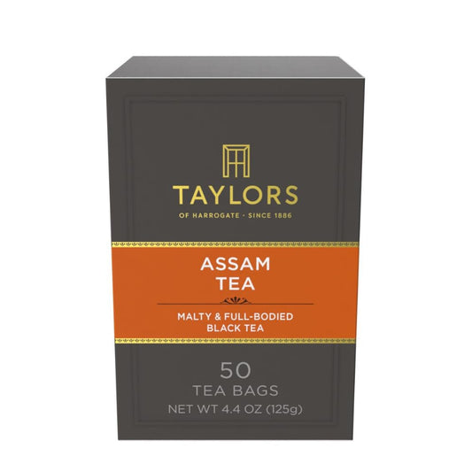 Taylors of Harrogate Assam Black Tea Bags, 50ct (Pack of 1)