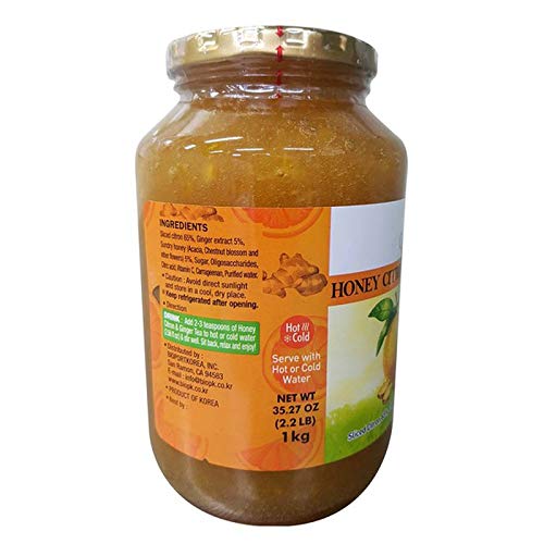 Balance Grow Honey Citron & Ginger Tea 2.2lb - PACK OF 2