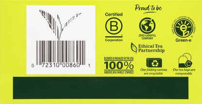 Bigelow Tea Green Tea with Mint, Caffeinated Tea with Green Tea and Peppermint, 20 Count (Pack of 6), 120 Total Tea Bags