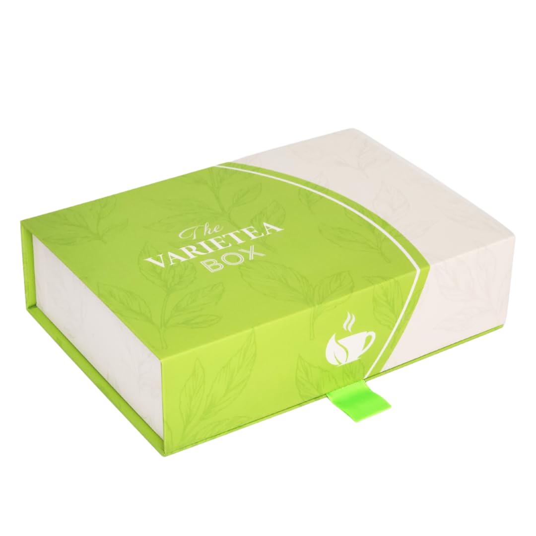 Bigelow Tea Sampler Assortment Variety Pack 48 Count - 24 Flavors - Perfect For Tea Lovers - With Gift Box