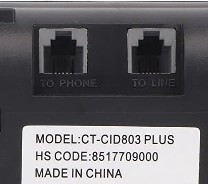 Call Blocker, Call Blocker for Landline Phones, 4000 Groups Large Capacity Prevent Harassment Caller ID Box with LCD Display