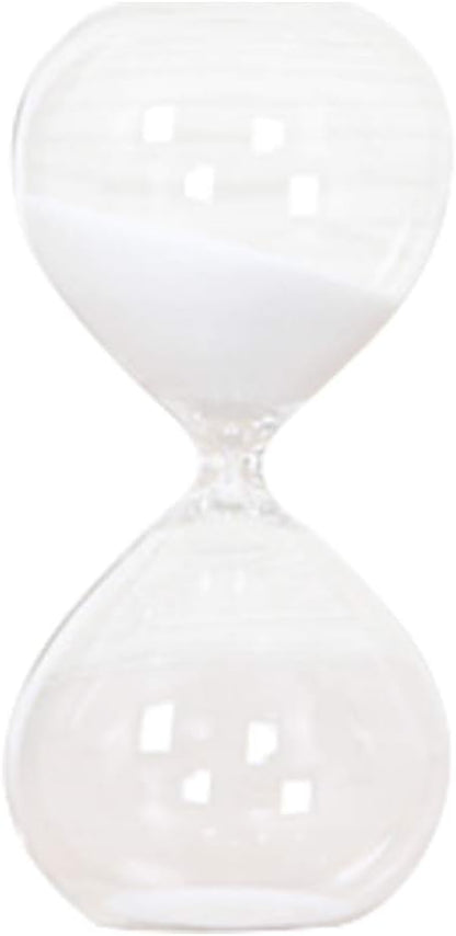 Graces Dawn Super Beautiful Transparent Glass Hourglass Sand Timer 60 Minutes with (Black)