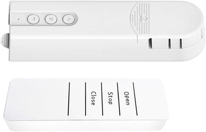 Automatic Curtain Opener and Closer, Motorized Curtains with Remote, Automatic Blind Opener, Automatic Curtain Rod, 2 Type Wireless Connection App Control Voice Assistant Compatible