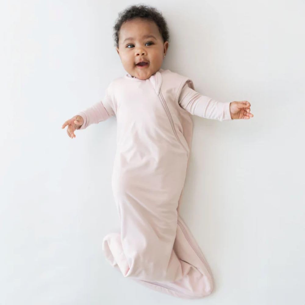 KYTE BABY Sleep Bag 1.0 TOG, Rayon Made From Bamboo Wearable Blanket, Dual Zipper For Infants And Toddlers Nursery Essentials