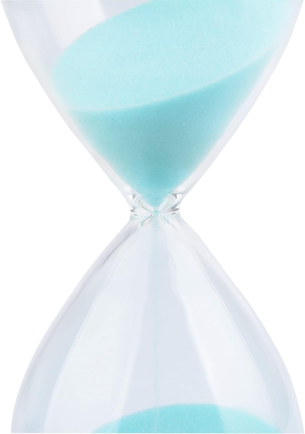 Hourglass, HoveBeaty Hand-Blown Sand Timer Set for Time Management 15 Minutes Durable Glass Construction (15 Min, Black)