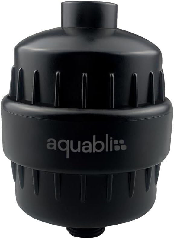 Aquabliss High Output Revitalizing Shower Filter - Reduces Dry Itchy Skin, Dandruff, Eczema, and Dramatically Improves The Condition of Your Skin, Hair and Nails - Chrome (SF100)