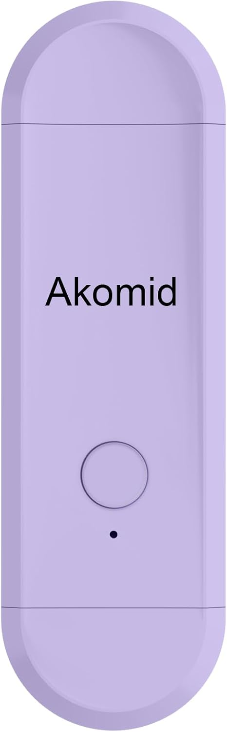 Akomid USB Rechargeable Book Light for Reading in Bed, 8 LEDs Bookmark Style Clip on, Eye-Cared Amber Light Mode for Kids, Blue Light Blocking, Stepless Dimming,Khaki