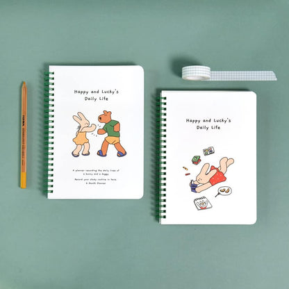 Monolike Basic B5 Monthly + Weekly Planner pad, A SET - Academic Planner, Weekly & Monthly Planner, To-do list, Note pad, Scheduler