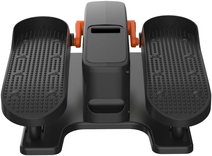 Under Desk Elliptical Machine, Quiet Seated Pedal Exerciser for Senior, Elliptical Exercise Machine Leg Exerciser for Home Office with Monitor, Remote and 12 Adjustable Speeds
