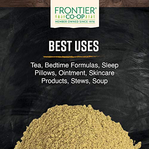 Frontier Co-op Organic Valerian Root Powder, 1lb Bulk Bag - Natural Dried Valerian Root Powder - Ideal for Teas and Herbal Uses, Kosher