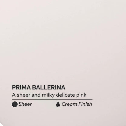 Dazzle Dry Mini Kit 4 Step System - Prima Ballerina, a sheer and milky delicate pink that makes a beautiful French base. (5 Piece Kit / 5 Manicures)