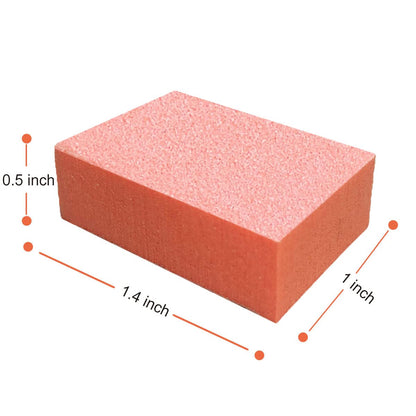 Maryton Nail Buffer Sanding Block Polisher Buffing File 60/100 Grit for Acrylic Nail Art Kit Manicure Tools 10 PCS (Black Purple)