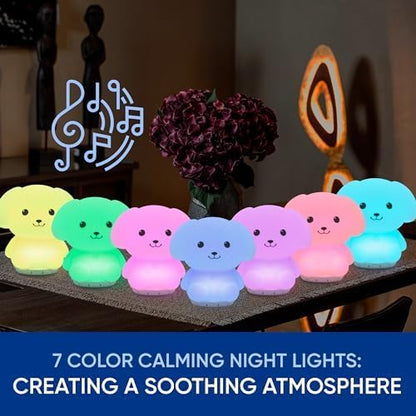 Rainlax Mindfulness Breathing Owl, 4-7-8 Guided Visual Meditation Light