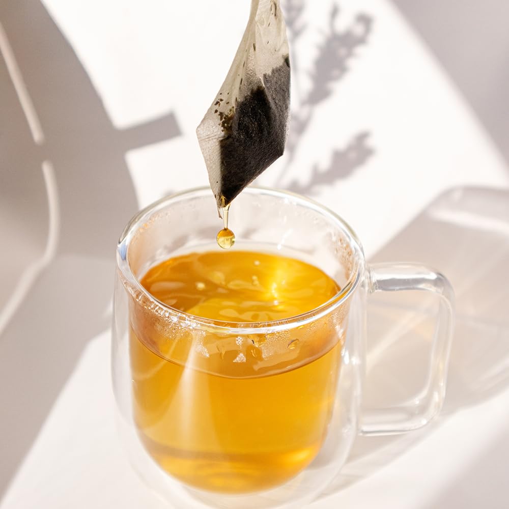 Positively Tea, Organic Spearmint Leaf Herbal Tea Bags, 20 Count