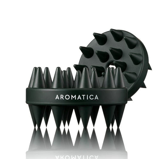 AROMATICA Dual-sided Scalp Care Shampoo Brush