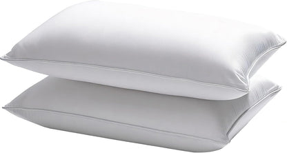 Waterproof Pillow Protectors Queen 20x28 Inches 4 Pack with Zipper Dust Proof Moisture Proof Sweat Proof Pillow Case Cover Protector Soft Cozy White