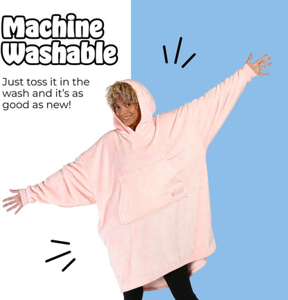 THE COMFY Dream | From Shark Tank | Patented | No Sherpa | Light Wearable Blanket Hoodie | Gift for Women & Men | One Size