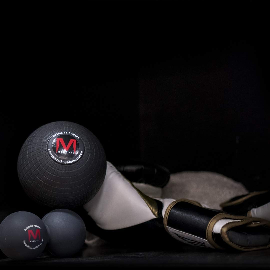 Mobility Sphere - 5 Inch Large Massage Ball Roller, Myofascial Release Ball & Psoas Release Tool - Trigger Point Massage Tool, Foam Roller Mobility for Muscle Recovery
