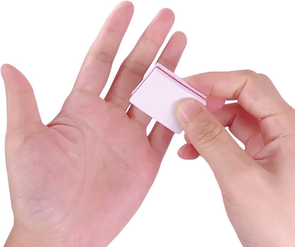 Nail Buffers (50 Pack), Mini Buffer Block Nail File for Acrylic Nails and Natural Nails, 100/180 Grit Nail Buffer Block Bulk Buffing Blocks for Nail Buff Professional Manicure File Blocks Set Pink