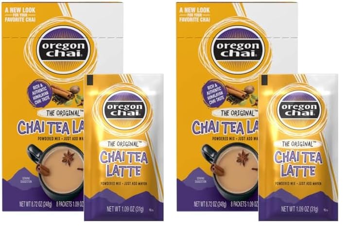 Oregon Chai Vanilla Chai Tea Latte Mix, 10 Ounces (Pack of 1)