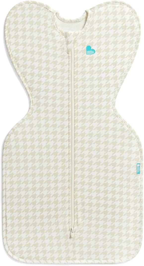Love to Dream Swaddle UP, Baby Sleep Sack, Self-Soothing Swaddles for Newborns, Get Longer Sleep, Secure Fit Helps Calm Startle Reflex, New Born Essentials for Baby, 1.0 TOG, 13-19 lbs, Deep Olive