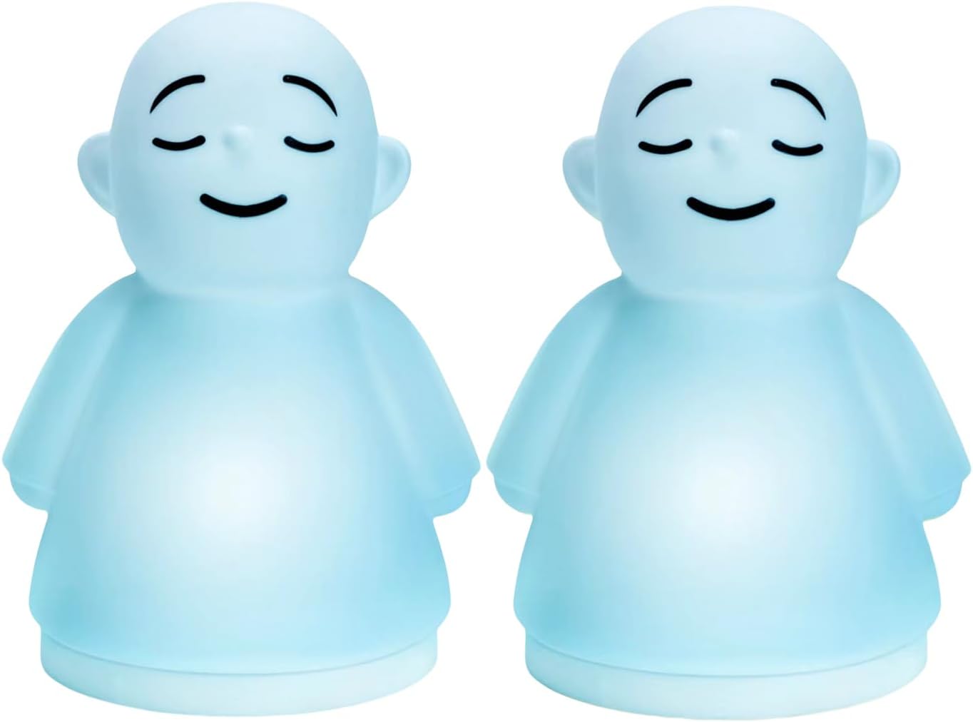 Mindfulness Meditation Anxiety & Stress Relief Tool for Women Men- Relaxing for Adults Kids - Upgraded 2 in 1 Touch Breathing Night Light