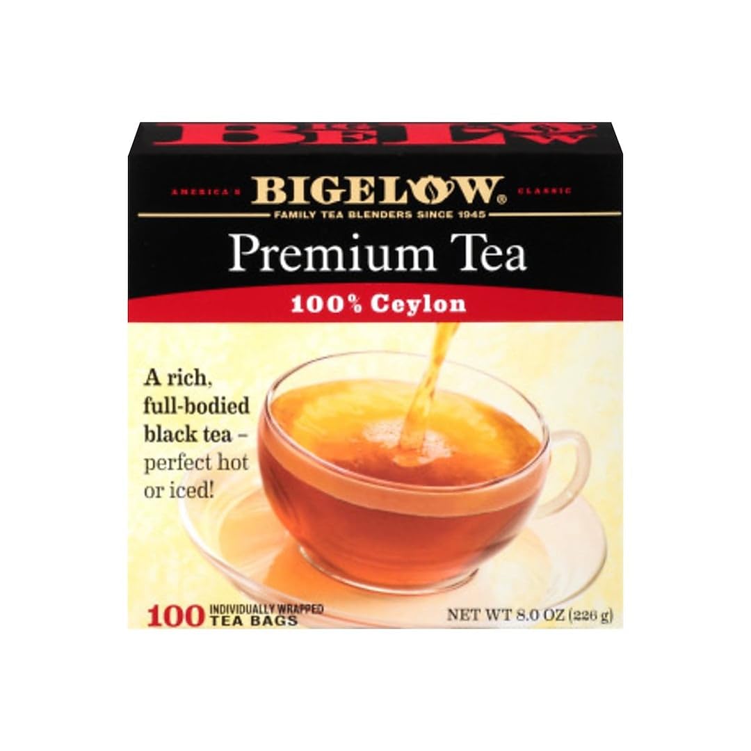 Bigelow Tea Black Tea 6 Flavor Variety Pack, Caffeinated Tea with Mint, Lemon, Constant Comment, English Teatime, Earl Grey, and Vanilla Chai, 20 Count Box (Pack of 6), 120 Total Tea Bags