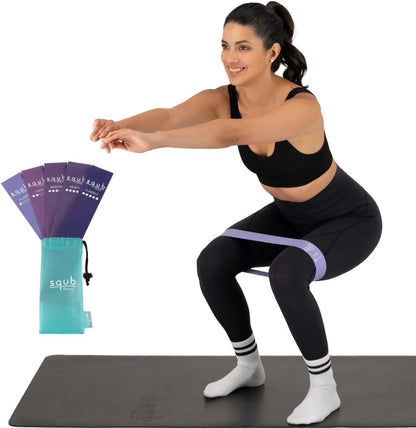 Fitness Resistance Bands Set Stretch Bands for Exercise Bands Resistance for Home Workout Bands, with Handles Bands for Working Out Portable Fitness Bands Resistance Bands for Women Elastic Band