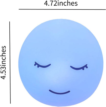 Breathing Lamp Guided Visual Meditation Tool for Mindfulness,Anxiety Relief&Calm Your Mind for Stress&Visual Relaxation and Restful Sleep,478 Seconds Breathing Rate Change 3 Colors,Gift for Kids