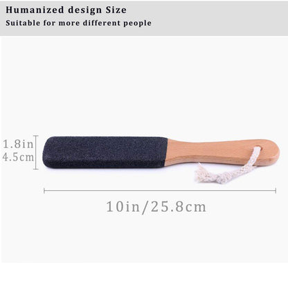 Kinepi Foot File & Foot Scrubber,Pumice Stone for Feet Callus Remover | Pedicure foot rasp helps smooth cracked heels,dead skin,and hard skin after shower for wet or dry daily and weekly foot care