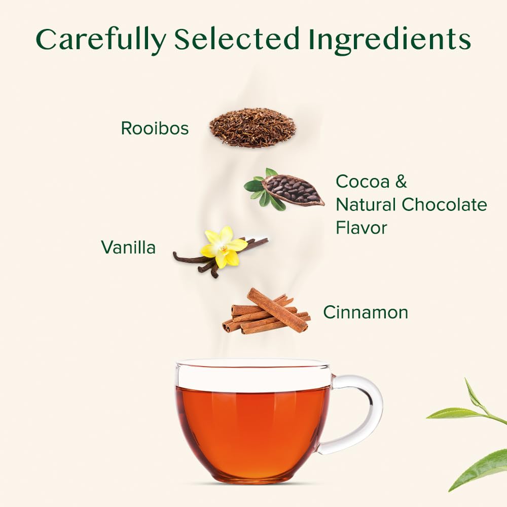 VAHDAM Instant Chai Latte - 10 Sachets (7.7 Oz / 220g) | Authentic Indian Chai with Natural Spices | Just Add Water, No Steeping Required | Creamy Chai Latte Anytime