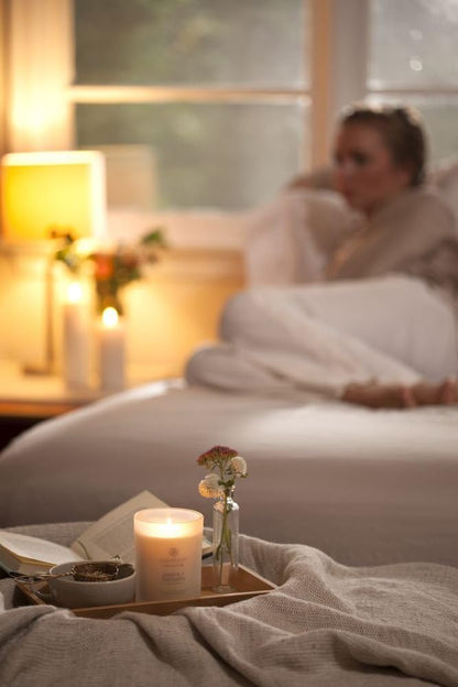Chesapeake Bay Candle Scented Candle Serenity + Calm (Lavender Thyme) Coffee Table Home Décor